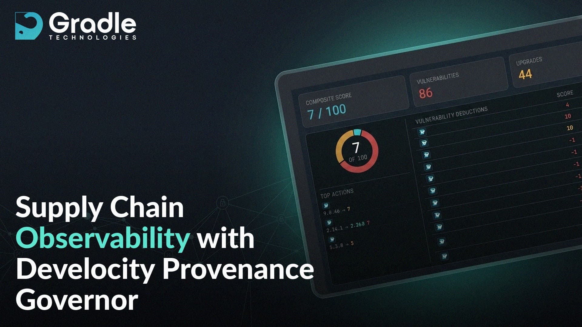 Supply Chain Observability with Develocity Provenance Governor
